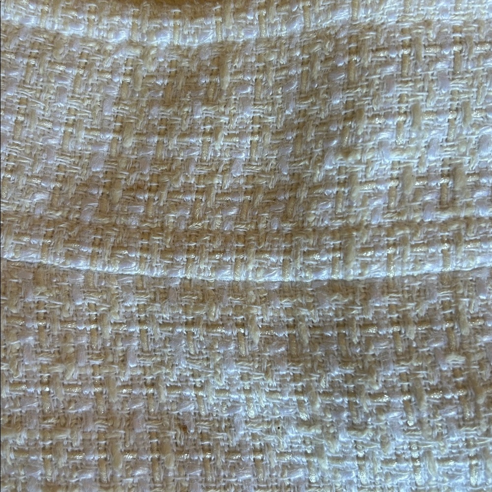 Magaschoni Cream Tweed Knit Pencil Skirt Size 8 - Picture 8 of 8